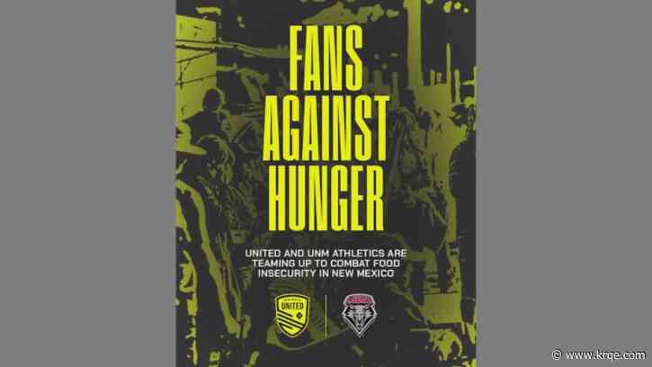 New Mexico United, UNM team up to fight hunger in the state