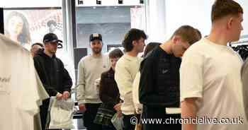 Queues out the door as brand loved by Lionel Messi and Line of Duty star opens at Metrocentre