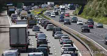 M4 Bristol delays clear after crash near bridge