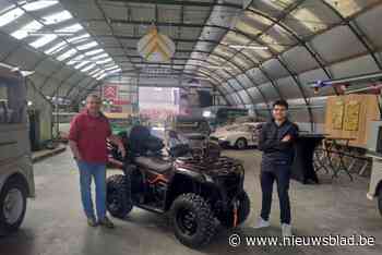 Dankzij Ernst en Dieter kan je niet alleen met 'geitjes’ maar straks ook met quads van het Hageland genieten: “Als één van de enigen in België”