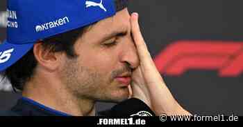 Carlos Sainz versteht 10.000-Euro-Strafe nicht: "War nur fünf Sekunden zu spät"