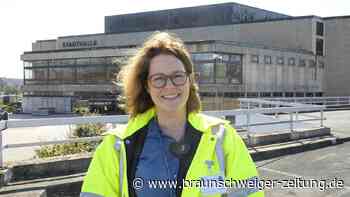 Wie die Stadthalle in Braunschweig nackig gemacht wird