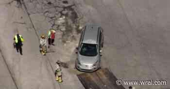 Crash near Panther Creek High School in Cary blocks McCrimmon Parkway