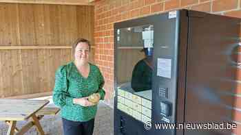 Groenteschuur vernieuwt rustpunt voor fietsers en wandelaars : “Er zitten twaalf smaken in de ijsautomaat”
