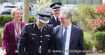 Prime Minister Sir Keir Starmer visits Cambs Police HQ as 30 new officer roles announced