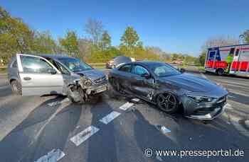 POL-MG: 18-Jähriger übersieht beim Abbiegen bevorrechtigten PKW