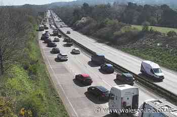 Multi-vehicle crash on the M4 causes long delays