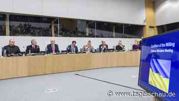 Die "Koalition der Willigen" hofft weiter auf die USA