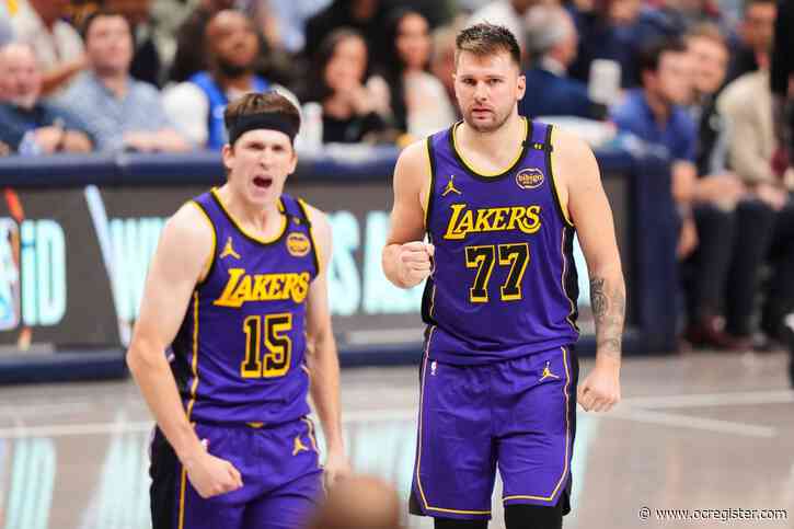 After Luka Doncic’s big night in Dallas, Lakers focus on the No. 3 seed