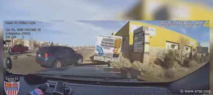 WATCH: Man takes police on a chase through Santa Fe in a U-Haul