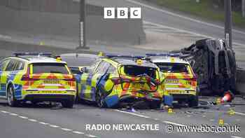 A1 crash: Two arrested over police pursuit released