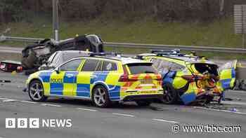 Police pursuit crash arrested pair released