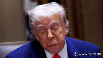 US-Regierung korrigiert sich: 145 statt 125 Prozent - Kommt Trump bei China-Zöllen durcheinander?