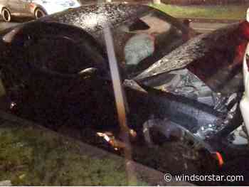 Woman arrested after fleeing multi-car collision in Walkerville