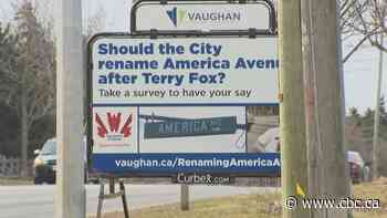 America Avenue or Terry Fox Avenue? Vaughan considers renaming street amid tariff war