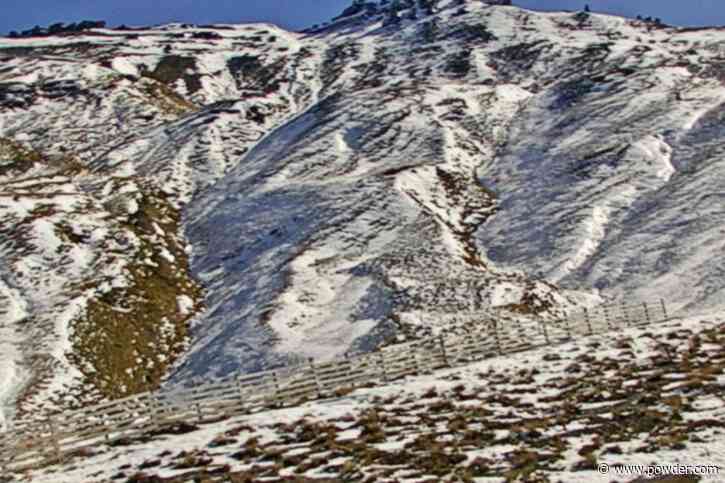 New Zealand Ski Resort Sees First Snow of Season