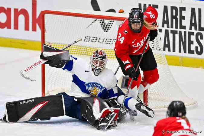 Gardiner scores twice, Canada downs Finland 5-0 to start world hockey championship