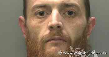 Police helicopter footage shows burglar drive stolen car on wrong side of road