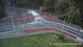 Rotonde maakt plaats voor kruising aan fietssnelweg in Pelt