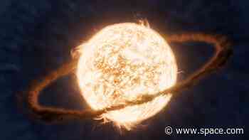 This star burped after eating a planet — but the planet was really asking for it