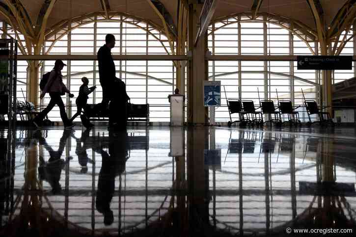 The wing tip of an American Airlines plane strikes another aircraft at a DC airport