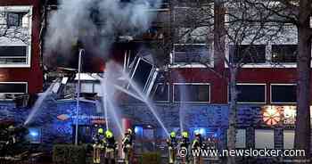 Eerste beelden na grote brand in appartementencomplex Heerhugowaard