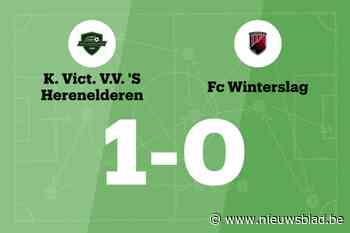 T. Scheepers leidt s Herenelderen B voorbij FC Winterslag