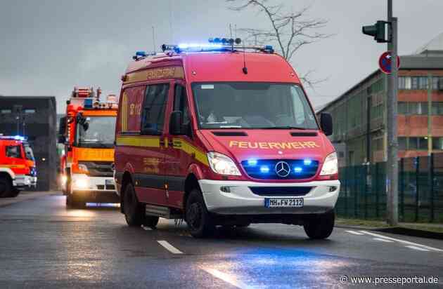 FW-MH: Einsatzreicher Abend bei der Feuerwehr Mülheim an der Ruhr