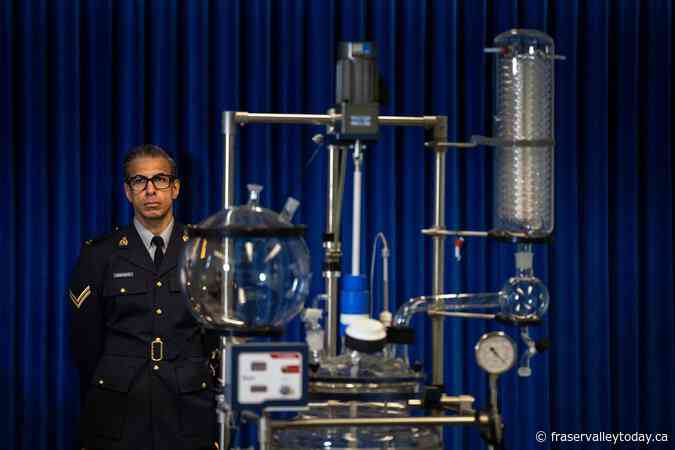 Federal police in B.C. bust fentanyl labs, seize chemicals and equipment