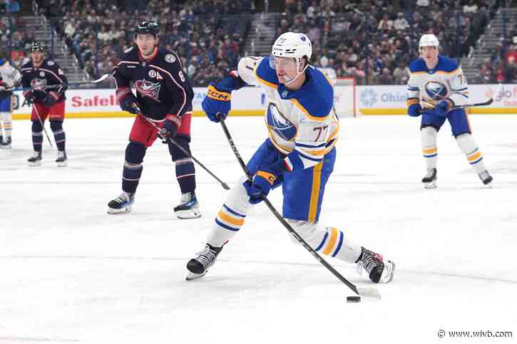 Sabres snap win streak in Columbus after taking lead into 3rd period