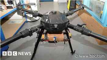 Drone with drugs and phones found outside prison