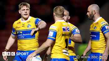 McDonnell scores four tries as Rhinos rout Salford