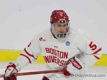 Canucks: Tom Willander question remains as Boston University makes NCAA Frozen Four final