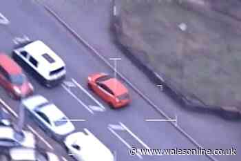 The driver of the red car is now in prison, it is 'sheer luck' nobody was killed