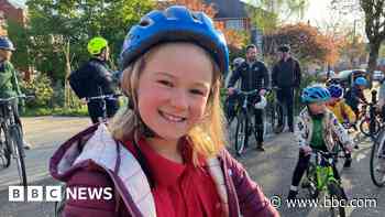 Bike bus creates safety in numbers on school run