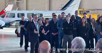 Keir Starmer backs Doncaster Sheffield Airport re-opening with &pound;30m boost