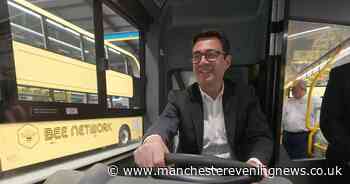 Andy Burnham unveils scheme to make driving buses a 'proper career'