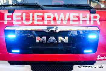 Aufräumarbeiten nach Sperrmüll-Brand in Handorf