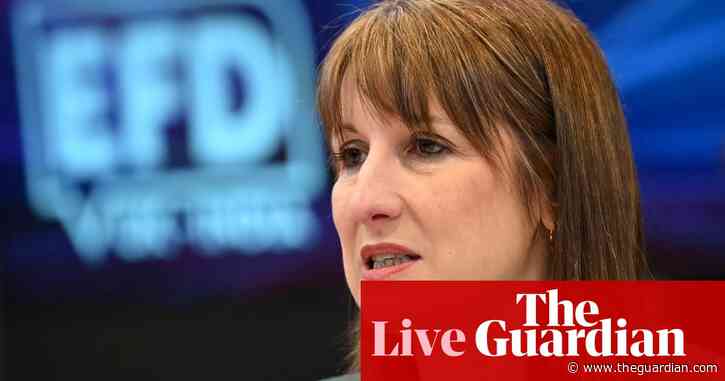 GDP growth an ‘encouraging sign but we are not complacent’, says Reeves – UK politics live