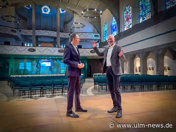 Sparkasse Ulm spendet 15.000 Euro für den Erhalt der Pauluskirche