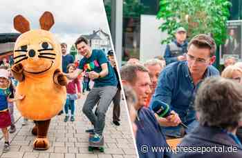 WDR Lokalzeit Stadtgespräch und die Maus beim Osterlauf in Paderborn