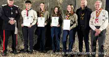 Four young people awarded prestigious King's Scout Awards