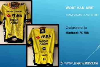 Wil jij een shirt van Wout van Aert of Hans Vanaken? Team Thomas organiseert veiling voor jonge papa die lijdt aan zeldzame hartkanker