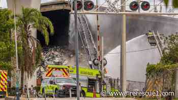 Miami-Dade firefighters battle 3-alarm fire at scrap metal facility