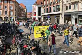 Fridays for Future: Demo vor CDU- und SPD-Parteibüro