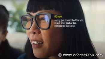 Google XR Glasses Prototype With Real Time Translation, 'Memory' Features Showcased at TED 2025
