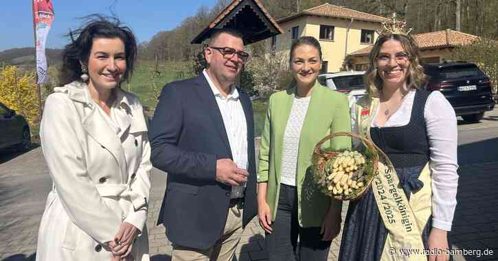 Die Bayerische Spargelsaison im Steigerwald eröffnet