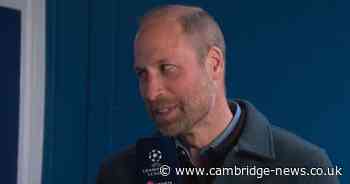 Prince William admits he's 'terrified' as live TV interview leaves fans stunned