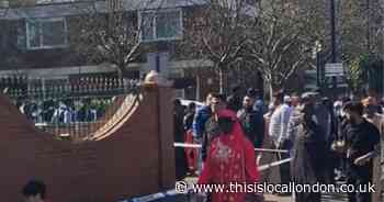 Man in his 30s taken to hospital after stabbing outside Plumstead mosque