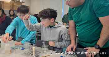 Children learn about science of magic with spider eggs and vampire blood